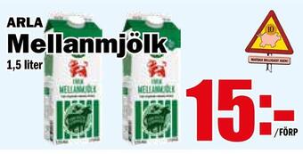 Matdax Mellanmjölk erbjuda
