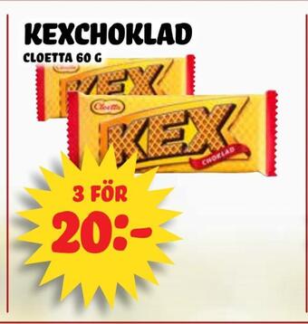Nelins Kexchoklad erbjuda