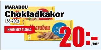 Matdax Chokladkakor erbjuda