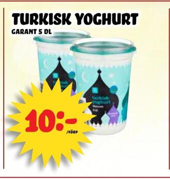 Nelins Turkisk yoghurt erbjuda
