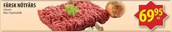 Matvärlden Tensta Färsk nötfärs erbjuda