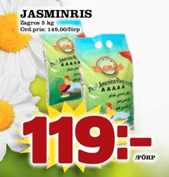 Supergrossen Jasminris erbjuda