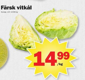 Pekås Färsk vitkål erbjuda
