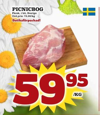Supergrossen Picnicbog erbjuda