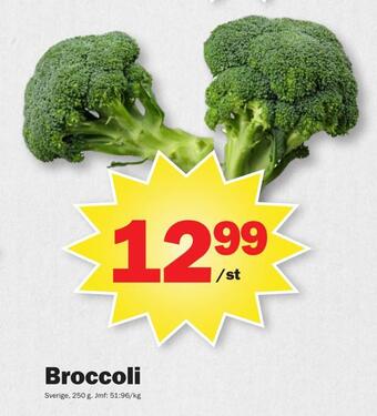 Pekås Broccoli erbjuda