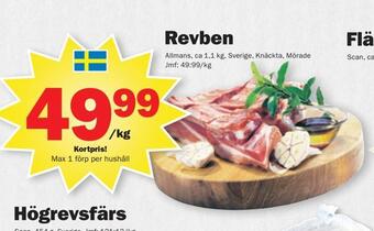 Pekås Revben erbjuda