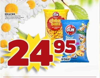 Supergrossen Snacks erbjuda