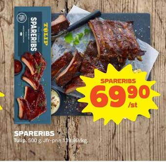Coop Extra Spareribs erbjuda