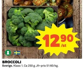 Coop Extra Broccoli erbjuda