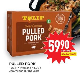 Willys Hemma Pulled pork erbjuda