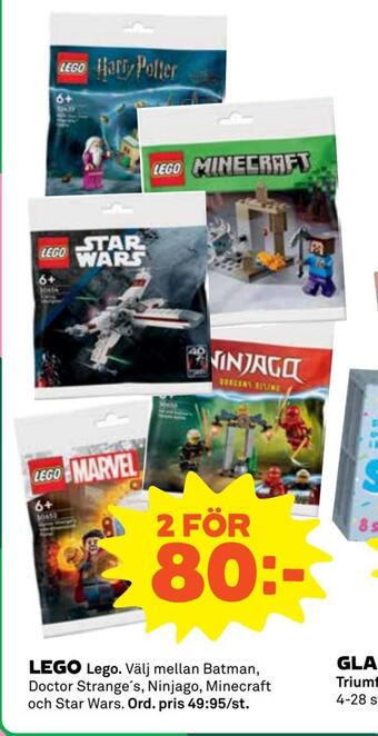 Coop Extra Lego erbjuda