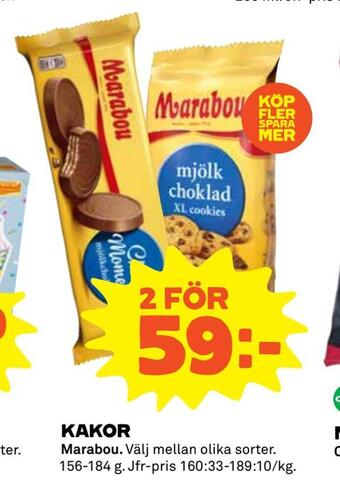 Coop Extra Kakor erbjuda