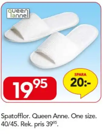 Bo Ohlsson Queen Anne Spatofflor One size 40/45 erbjuda