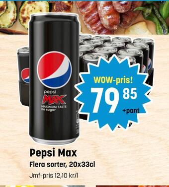 Eurocash Pepsi max erbjuda