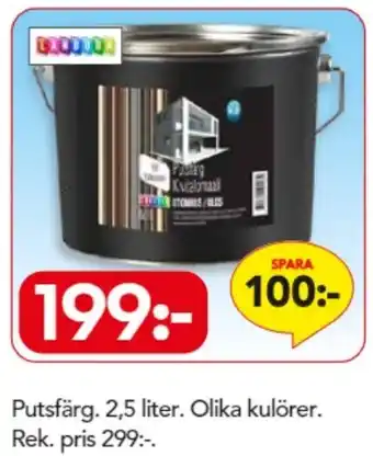 Landora Putsfärg 2,5 liter