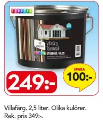 Bo Ohlsson Landora Villafärg 2,5 liter erbjuda