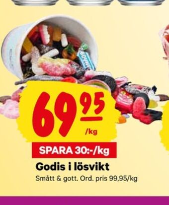 City Gross Smått & gott lösviktsgodis erbjuda