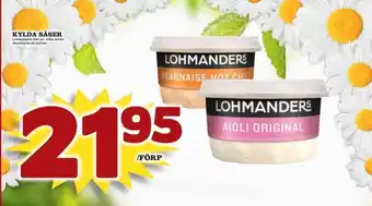 Matdax Lohmanders såser erbjuda