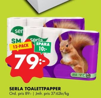 ÖoB Smart toalettpapper erbjuda