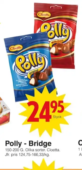 Polly godispåsar milkchoco