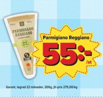 Östenssons Garant parmigiano reggiano erbjuda