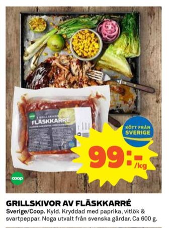 Coop Coop karré erbjuda