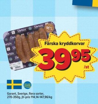 Östenssons Garant chorizo erbjuda