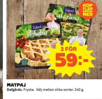 Coop Dafgårds matpajer erbjuda