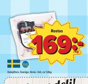 Östenssons Dalsjöfors rostas erbjuda