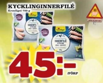 Matdax Kronfågel kycklinginnerfilé erbjuda