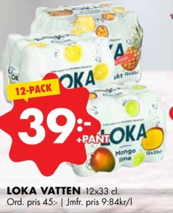 ÖoB Citron mineralvatten erbjuda
