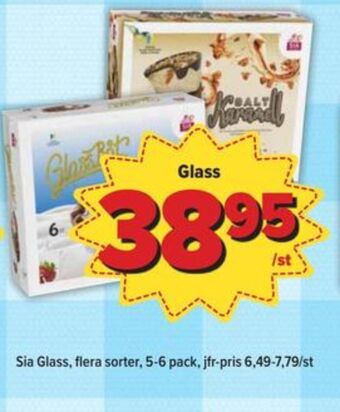 Östenssons Sia glassbåtar erbjuda