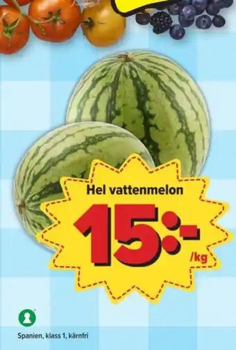 Östenssons Falkenberg seafood vattenmelon erbjuda
