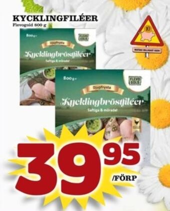 Matdax Flevogold kycklingfilé erbjuda