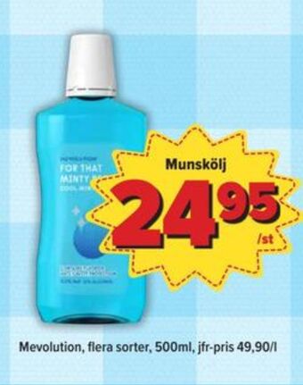 Mevolution munskölj