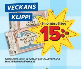 Östenssons Garant skinka erbjuda