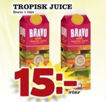 Matdax Bravo juice erbjuda