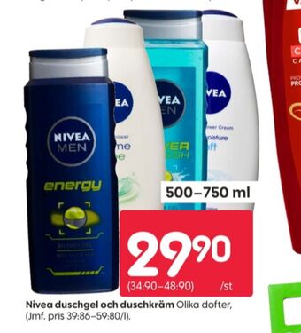 Rusta Nivea duschtvål erbjuda