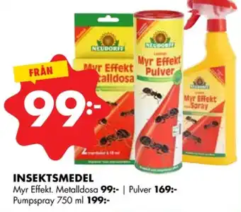 Myr effekt myrmedel