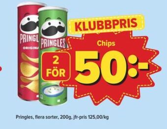 Östenssons Pringles chips erbjuda