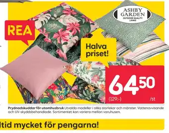 Rusta Ashby garden kuddar erbjuda