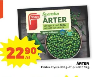 Stora Coop Findus grönsaker erbjuda