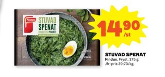 Stora Coop Findus grönsaker erbjuda