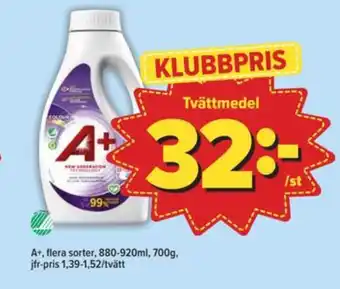 Östenssons A+ tvättmedel flytande erbjuda
