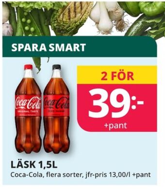 Tempo Coca cola läskedryck erbjuda