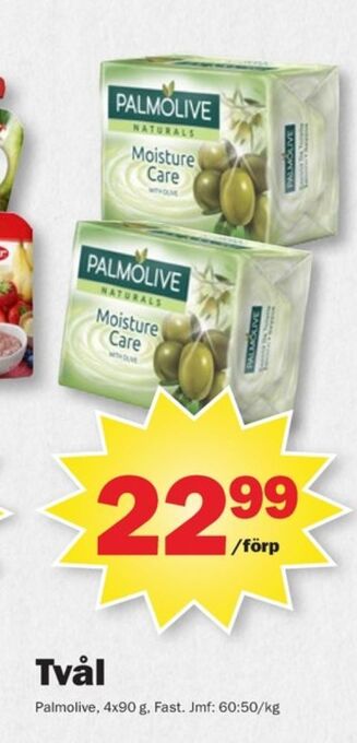 Pekås Palmolive tvål erbjuda