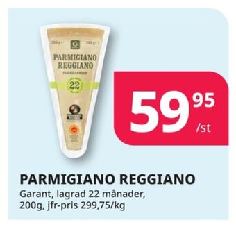 Tempo Garant parmigiano reggiano erbjuda
