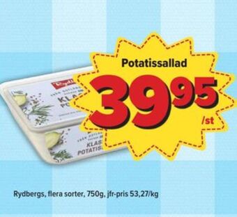 Östenssons Rydbergs potatissallad erbjuda