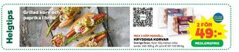 Stora Coop Scan bratwurst erbjuda