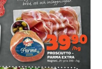 Stora Coop Negroni prosciutto erbjuda